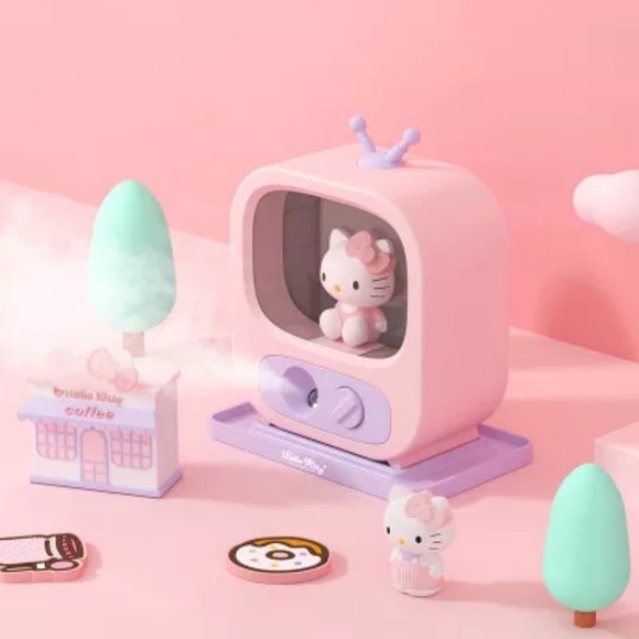 Sanrio-Hello Kitty TV Humidifier Diffuser & Light - Picture 9 of 16